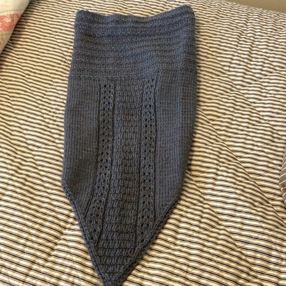Handmade wool cowl - Picture 3 of 3